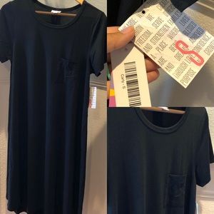 Small black lularoe Carly dress